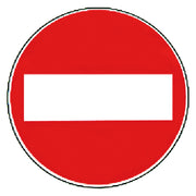 SEGNALE 'SENSO VIETATO' fig. 47  - DEBVERONA