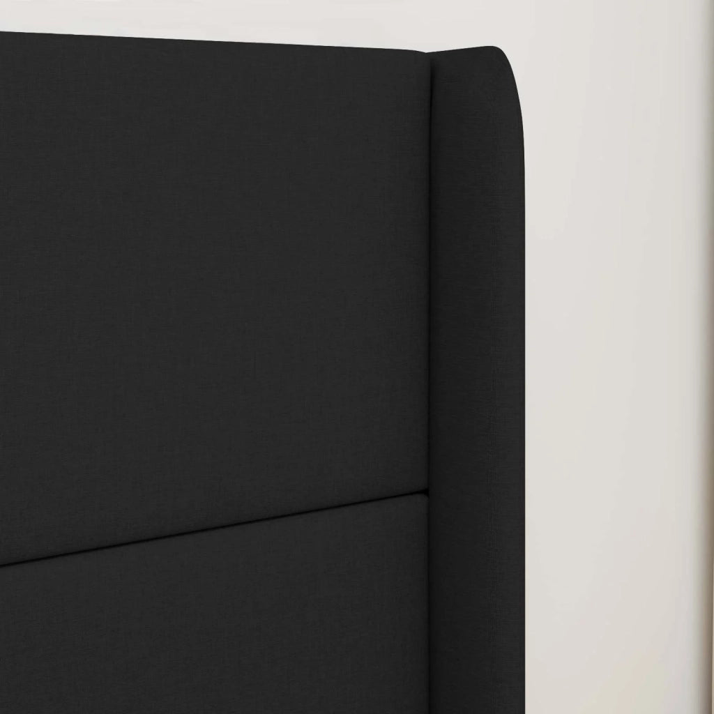 Orecchia della Testata Nero 80 x 16 x 4 cm Tessuto CFW5120929