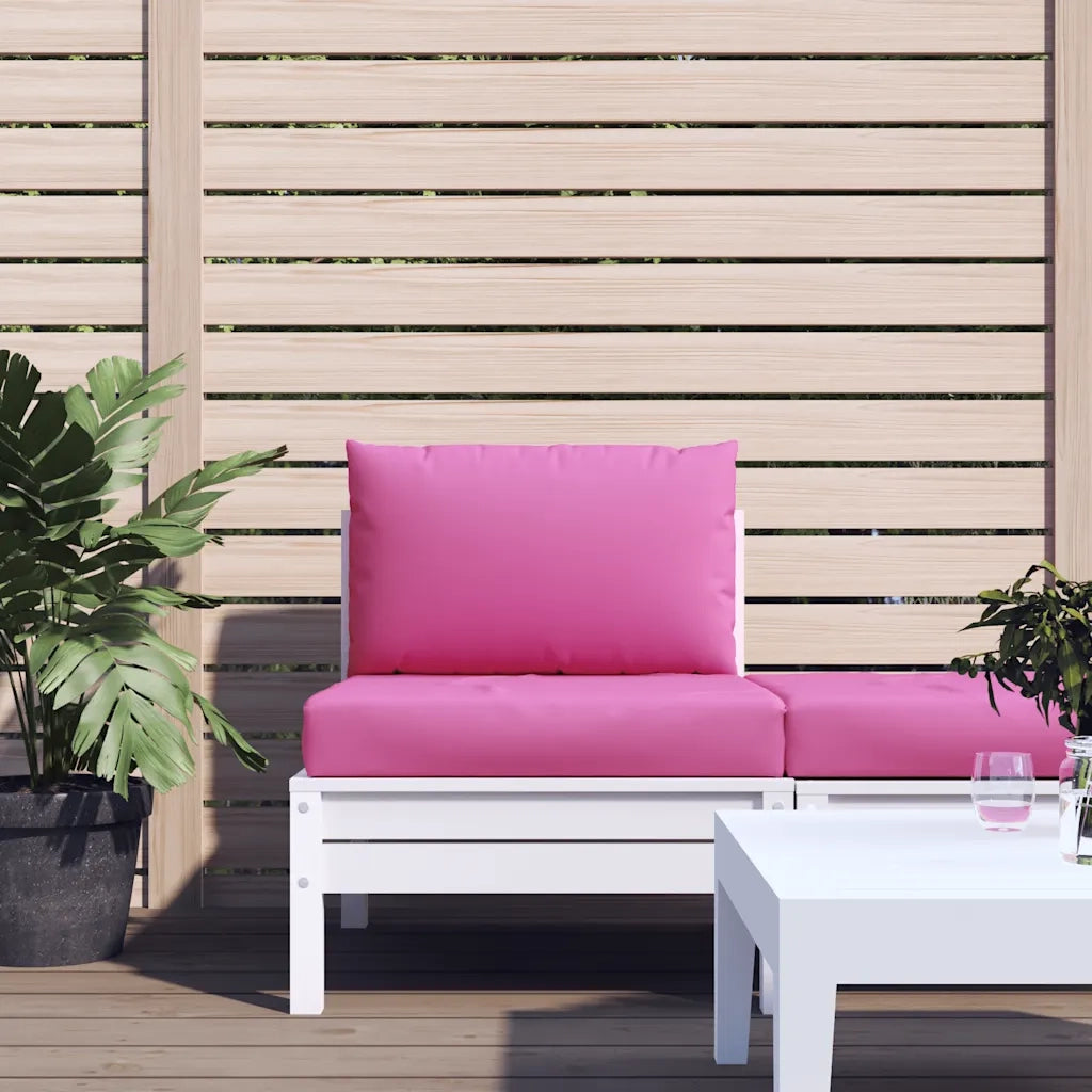 Cuscini per Pallet 2 pz | Cuscini per sedie Rosa in Tessuto Oxford