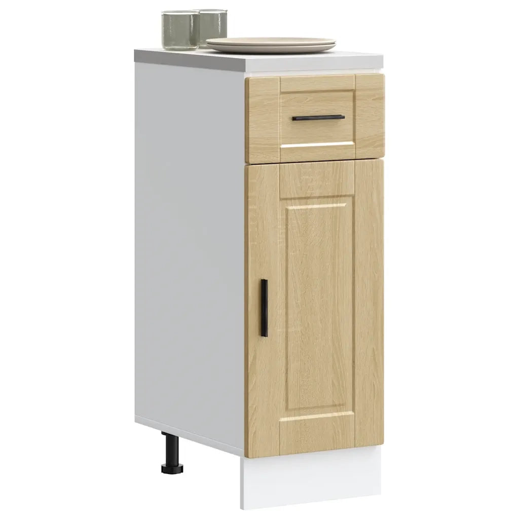 Base da Cucina-Mobile Base da Cucina Porto Rovere Sonoma in Legno Multistrato 479235