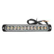 Luce di ingombro a LED 12-24V, 24W, gialla, 12 LED 190x30x12mm