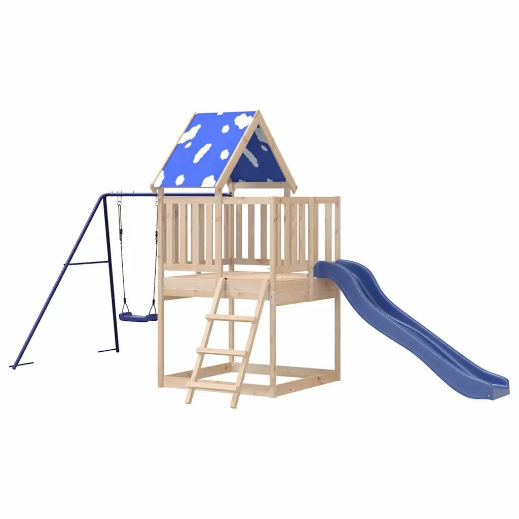 Set da Gioco da Esterno in Legno Massello di Pino 3279205