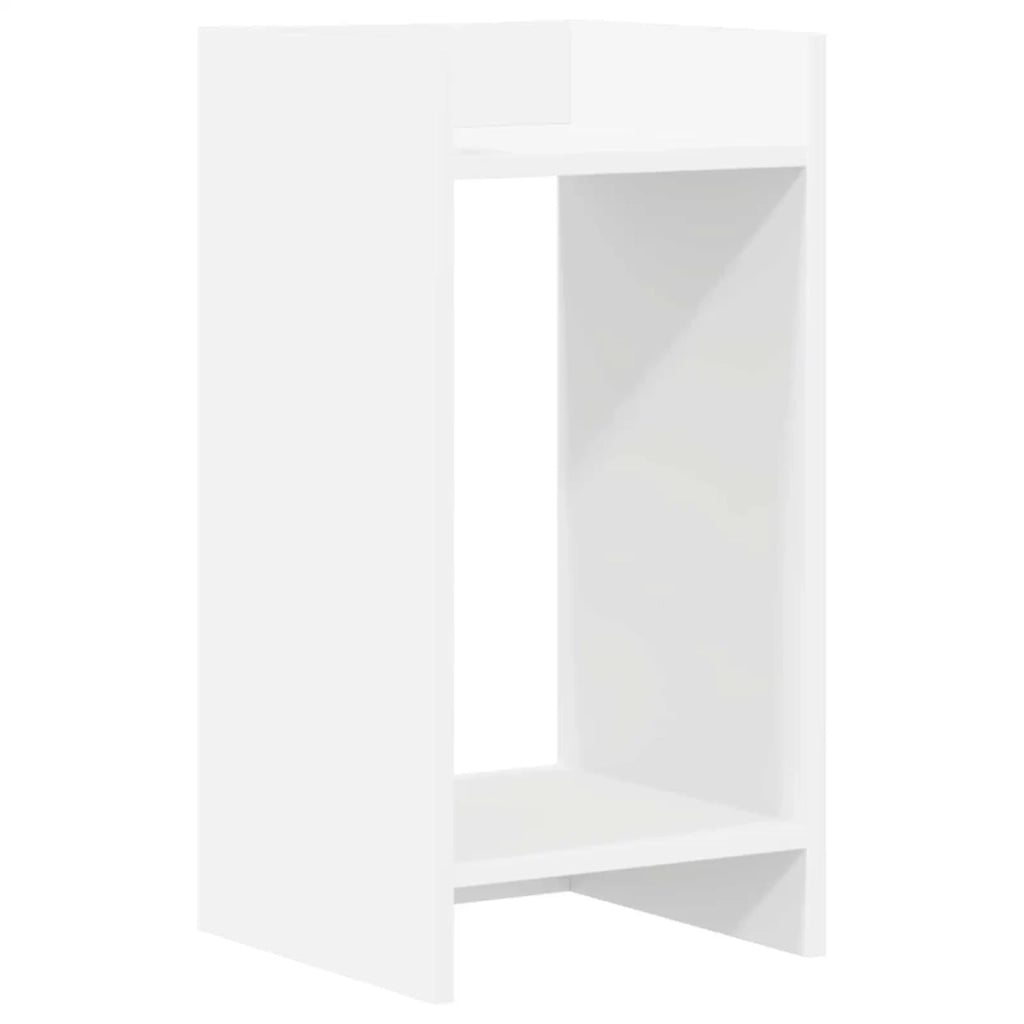 Supporto per piante Bianco 30 x 30 x 60 cm Legno ingegnerizzato