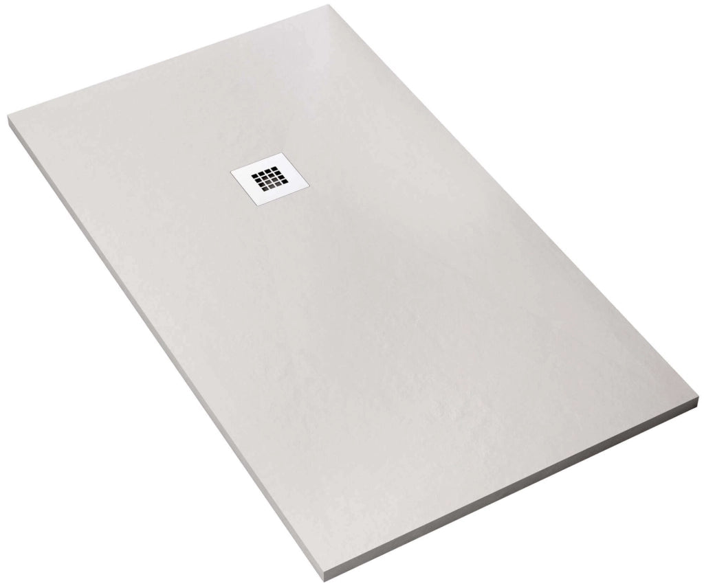 Piatto Doccia in Pietra 75x180 cm Bonussi Ardesia Everest Bianco