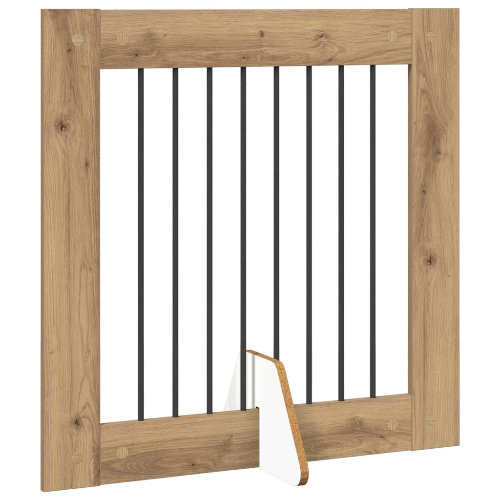 Cancello per cani pieghevole con supporti 6 pz 482 cm 892090