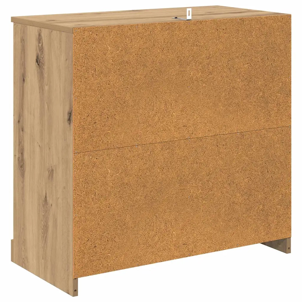 Credenza-Buffet-Armadio da cucina Rovere artigianale 70 x 35,5 x 67,5 cm