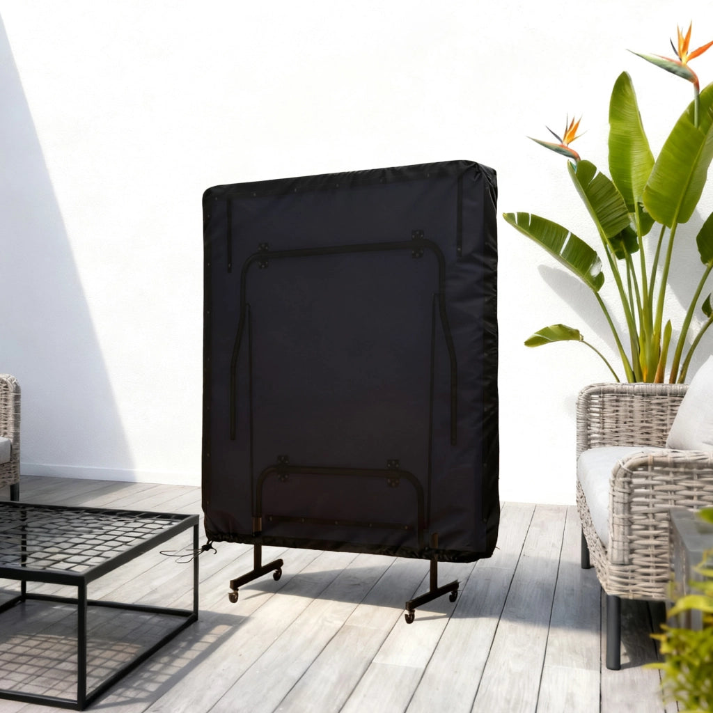 Copertura Tavolo da Ping Pong ¨C Zephmum ¨C Nero 257x153x5 cm