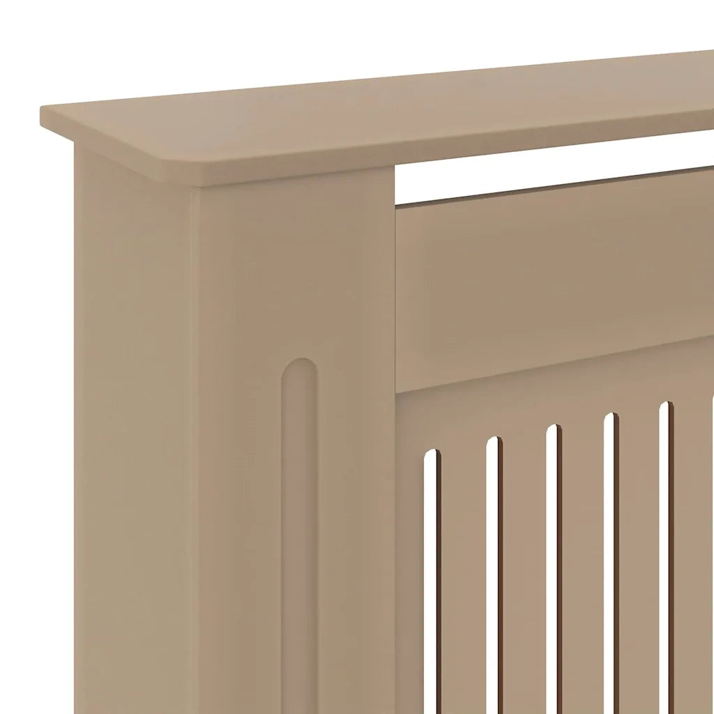 vidaXL Copertura per radiatori 2 pcs Marrone