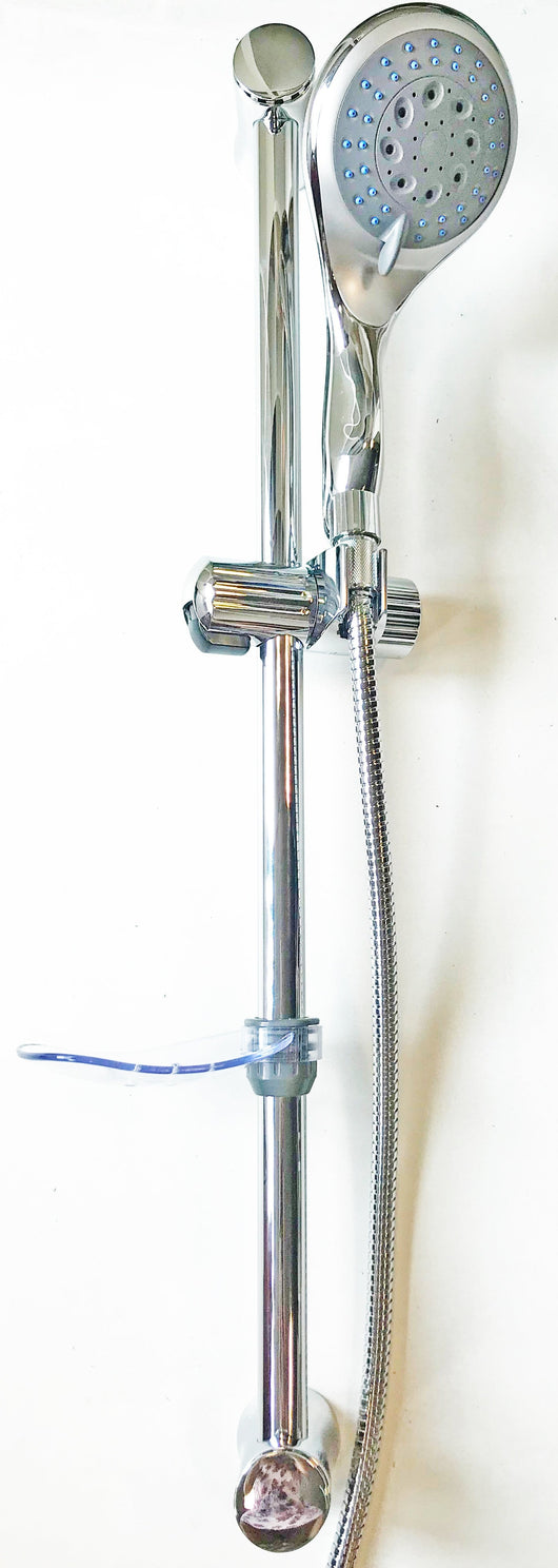 Saliscendi 60 cm con piedini in ottone, completo