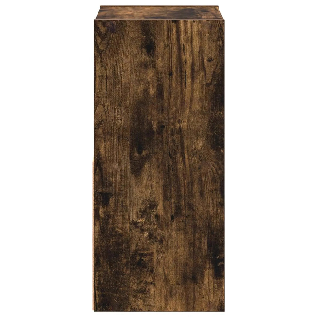 Comodino Rovere fumé 25,5 x 22 x 49,5 cm Legno multistrato