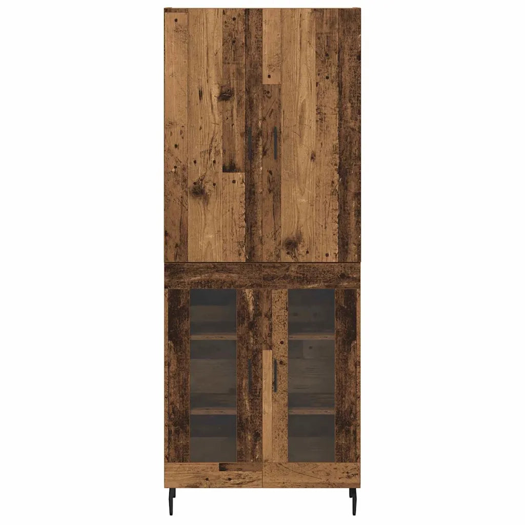 Credenza Legno vecchio 69,5 x 34 x 180 cm Legno multistrato