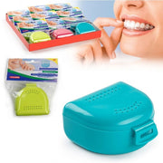 Trade Shop - Scatola Box Contenitore Per Apparecchio Denti Ortodontico N2 Bite Medio 12636 -