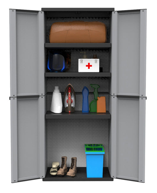 armadio terry 2 ante 68x38xh164 tutto piani j-line 268 cod:ferx.93615