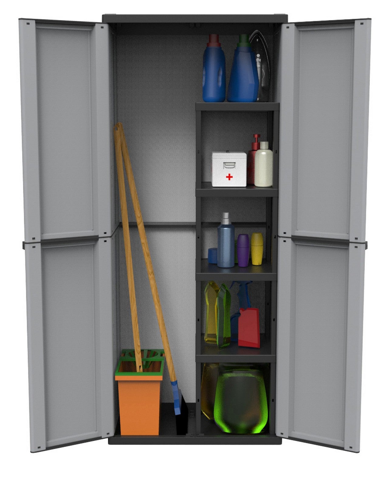 armadio terry 2 ante 68x38xh164 portascope j-line 368 cod:ferx.93616