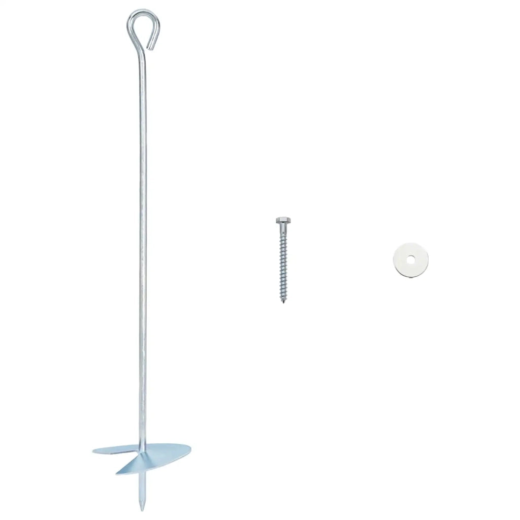Ancora per Terra 10 pz Argento ?10 x 50 cm CFW4293701