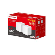 Router mercusys wifi mesh ax1500 gig x2 - HALO H60X(2-PACK)