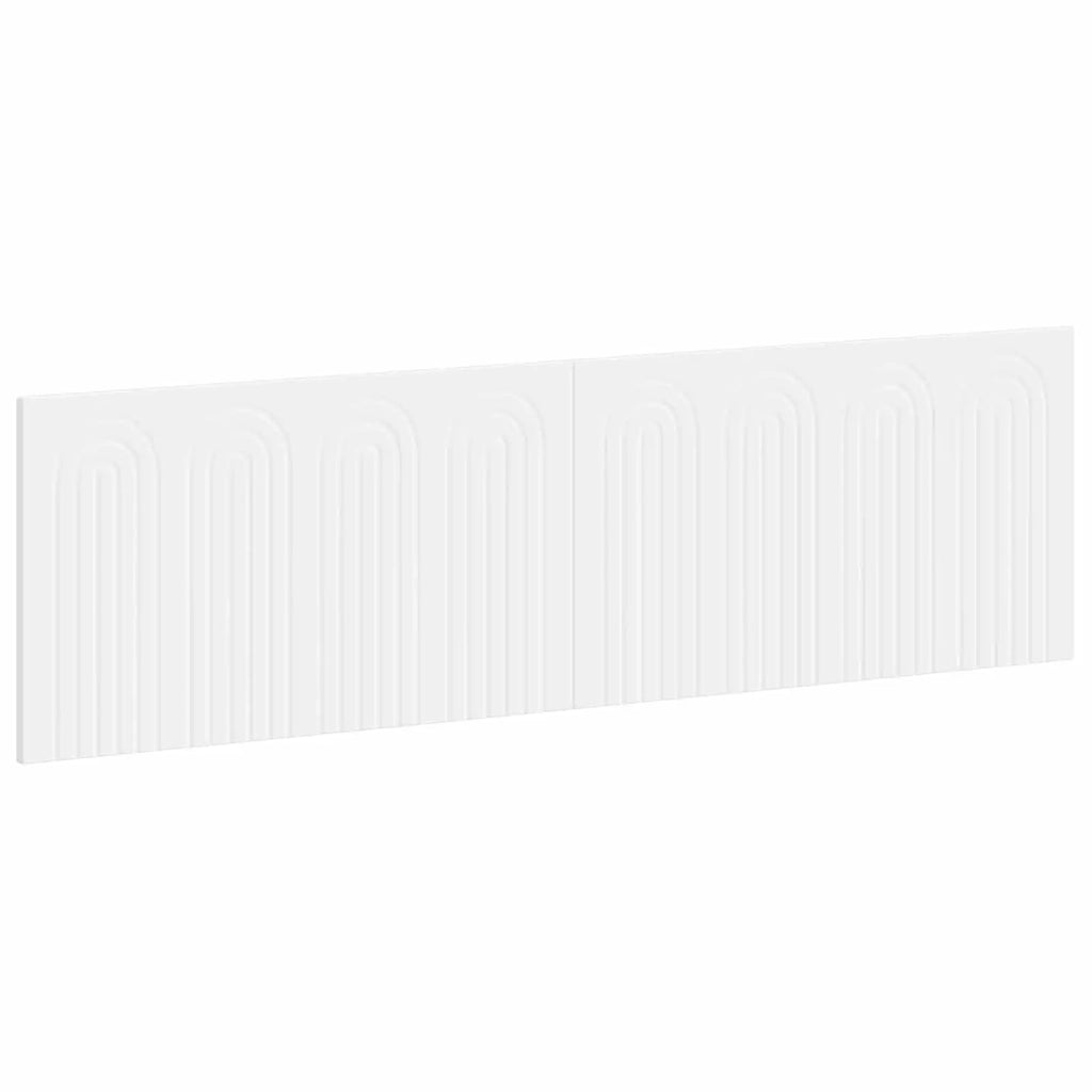 Testiera da Muro ALKMAAR Bianco Legno ingegnerizzato 896275