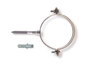 COLLARI PER PLUVIALI TONDI- - ø mm.99/105 tassello ø mm.10 - 10 pezzi QUALITY