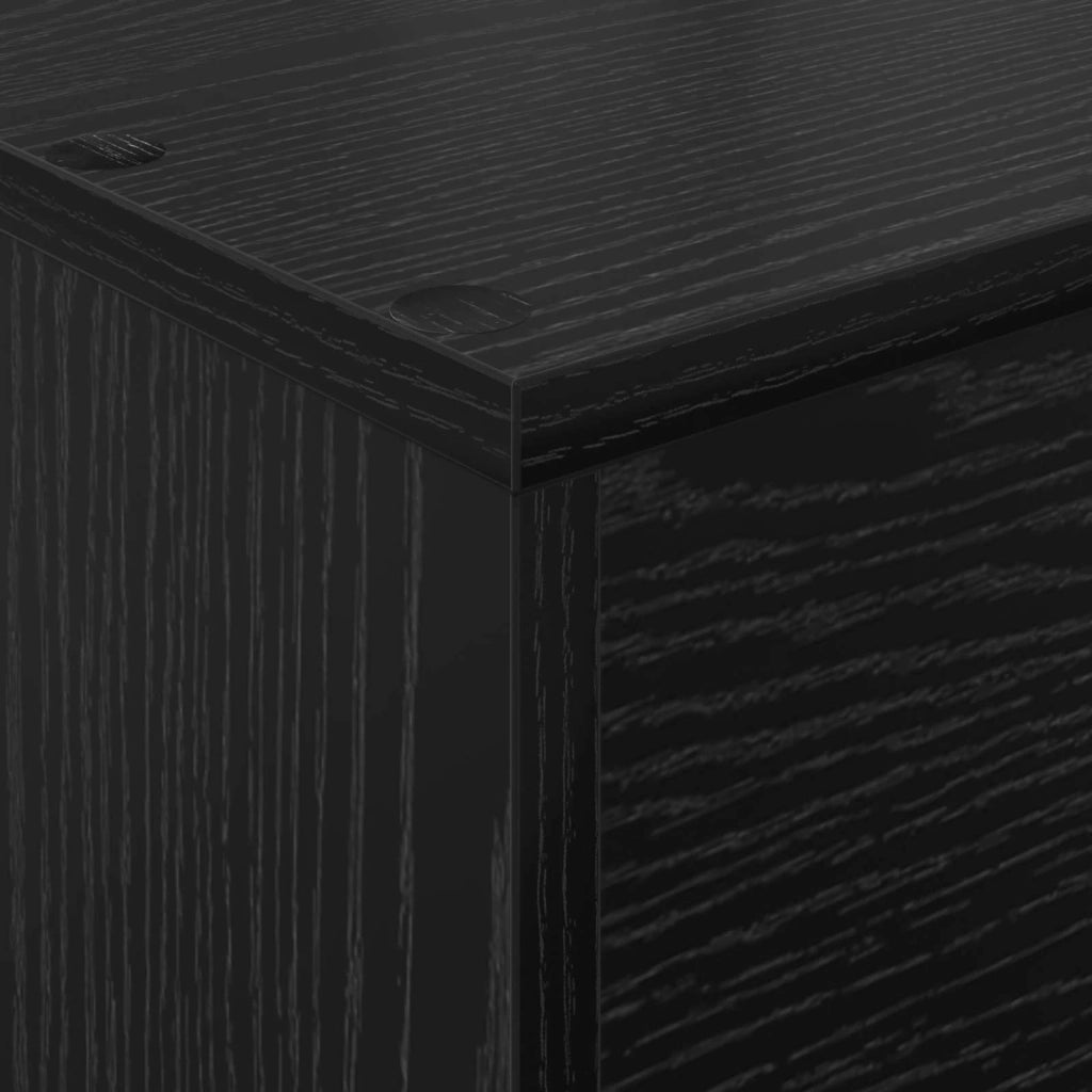 Scaffale per riviste Rovere Nero 70 x 41 x 126 cm CFW9603101