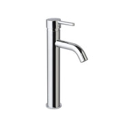 Rubinetto miscelatore alto cromato lavabo
