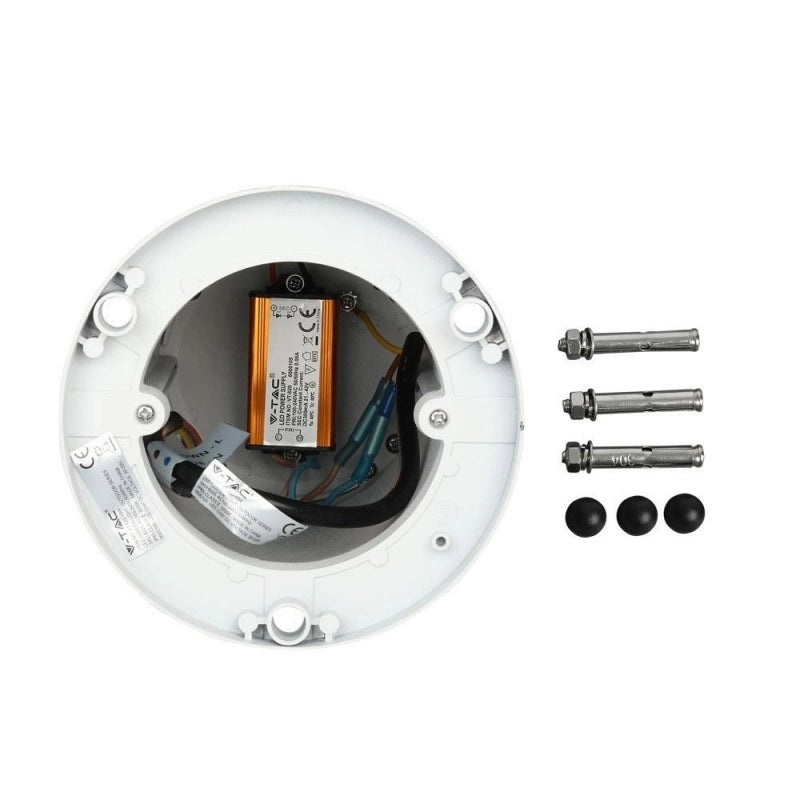 Lampada LED da Giardino Fissaggio a Terra LED COB 10W Colore Bianco h:80cm 4000kIP65 SKU 8326