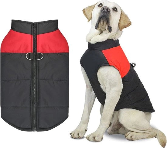 Giubbino impermeabile per cani di tutte le taglie - Vestito caldo e protettivo contro il vento per cani