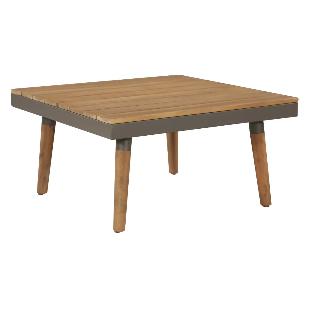 Set Divani da Giardino 4 pz con Cuscini Legno di Acacia Marrone cod mxl 52094
