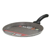 Trade Shop - Padella Bistecchiera Tonda Multiuso Cucina Antiaderente Antigraffio 7 Strati Da 26/30cm -
