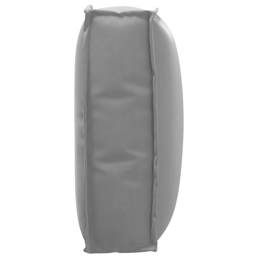 Cuscino Grigio 50 x 40 x 12 cm Tessuto Oxford 42001459