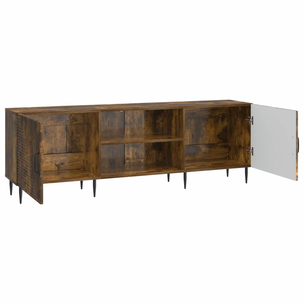 Mobile TV Rovere Fumo 150 x 31 x 50 cm Legno ingegnerizzato 894920
