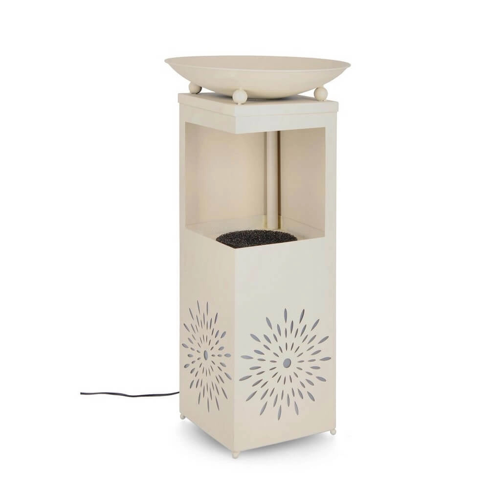 Fontana da Giardino in Metallo con Luce LED Incorporata - SNOWFLAKE