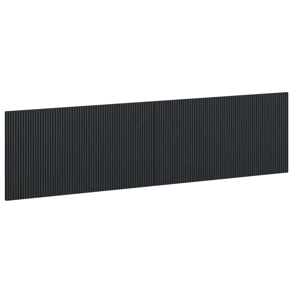 Testiera da Muro ARNHEM Nero Legno ingegnerizzato 896706