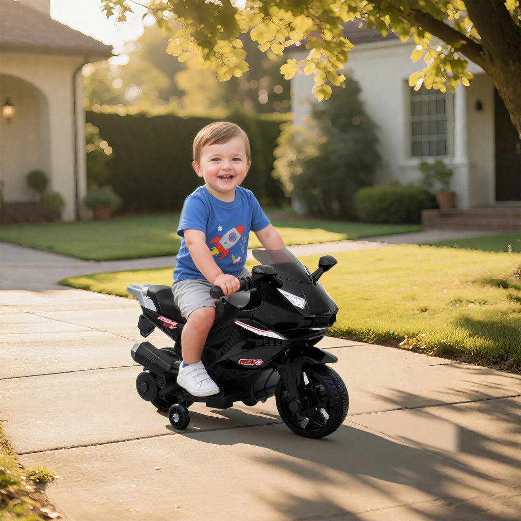 Moto Elettrica Bambini ¨C zephmum ¨C Nero 75x36x49cm