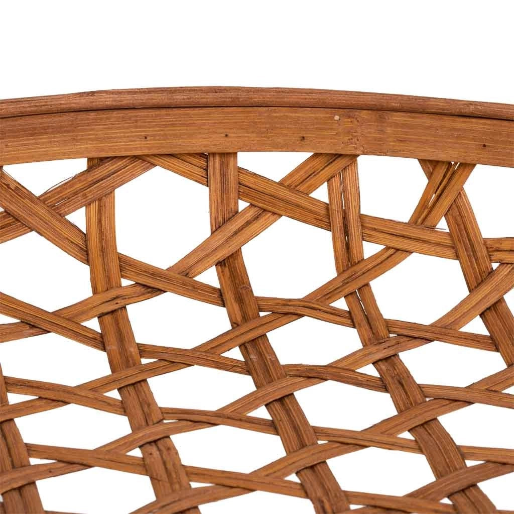 Vassoio in bambù marrone d35x6h
