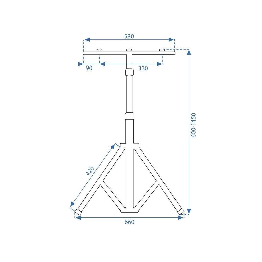 Statyw Na Lampy Halogenowe Rsl016