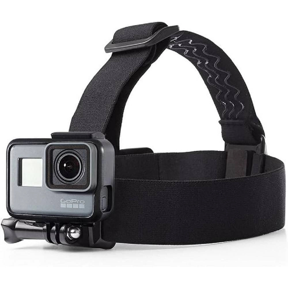 Trade Shop - Fascia Banda Cinghia Testa Capelli Gopro Eroe 4/3+/3/2/1 Rotante 360° Sport Gp-033 -
