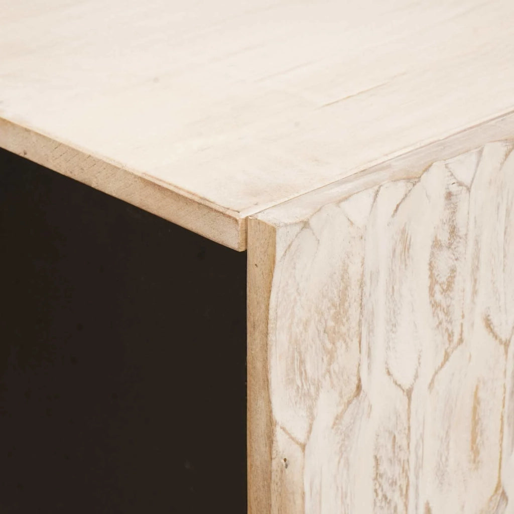 Credenza Finitura Bianco Lavato 60 x 33 x 75 cm