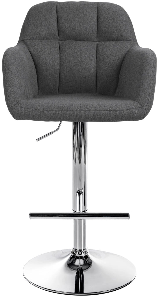 Barhocker Natoma Stoff chrom