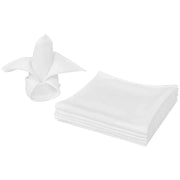 50 Tovaglioli da cena bianchi 50 x 50cm cod mxl 68743