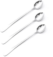 Lepel per caffè in acciaio inossidabile - Manico - Maniglia - Lungo Acciaio - Pratico - Adatto per Feste - Lepel