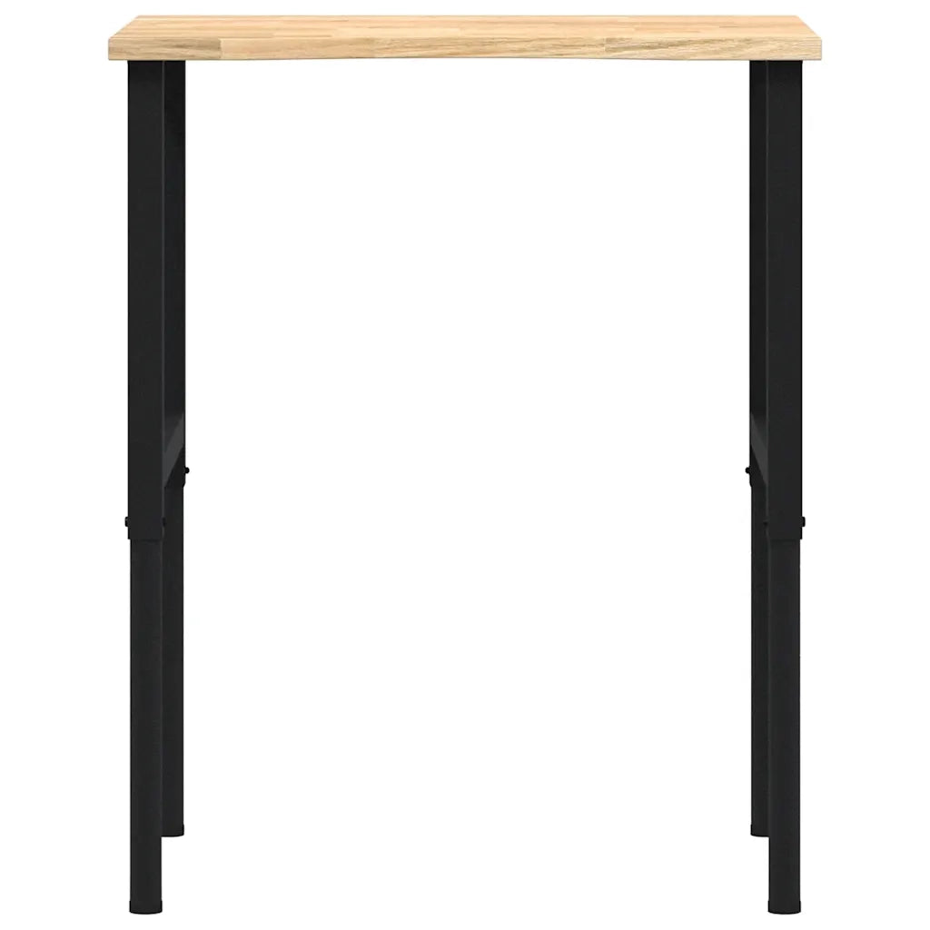 Banco da Lavoro 80x60x(71,5-98) cm Legno Massello Rovere 3309694
