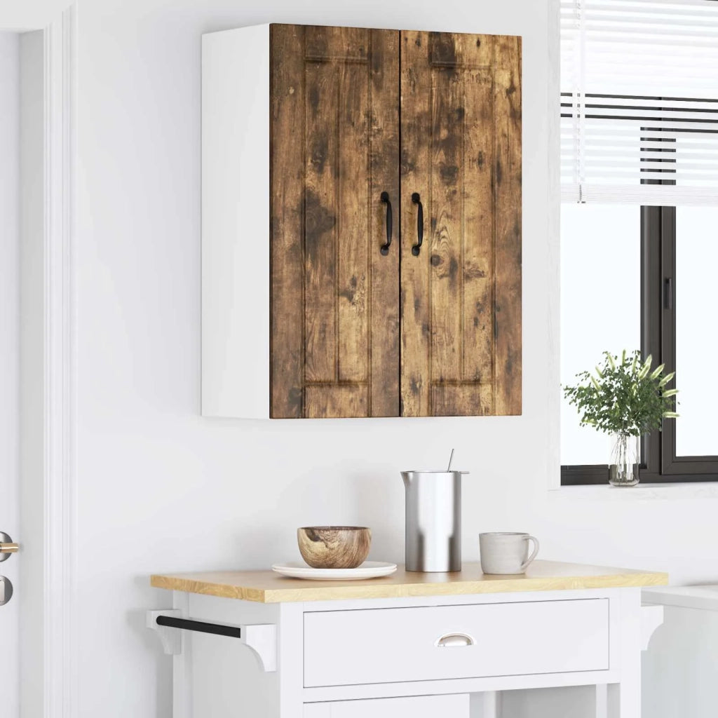 Armadietto a muro LUCCA 2 pcs Rovere Fumo 30 x 31 x 80 cm