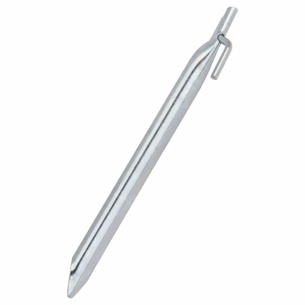 Picchetti Tenda 24 pz a Forma di V 24 cm Ã˜20 mm Acciaio Zincato