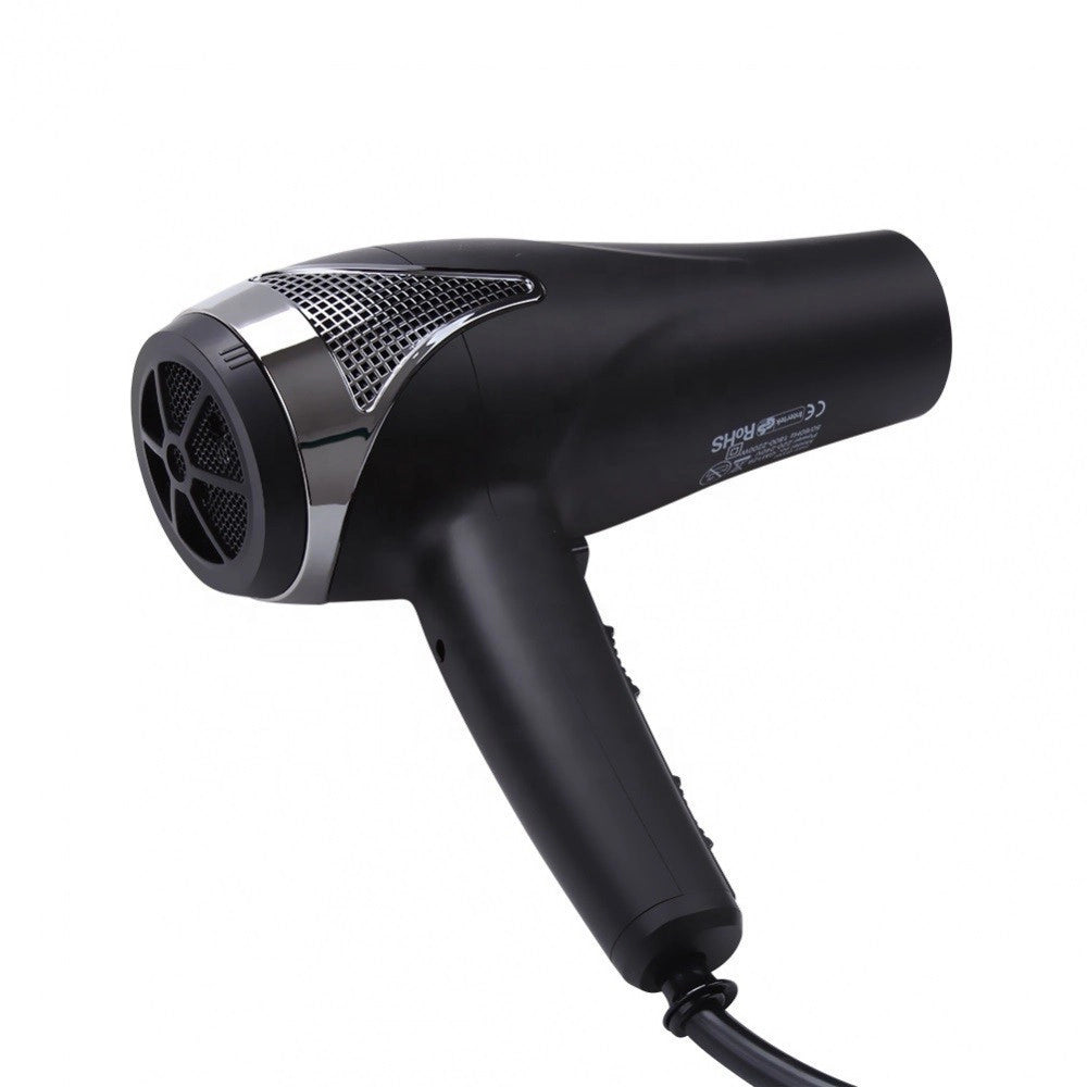 Trade Shop - Asciugacapelli Professionale Phon Corda Retrattile 1800-2200w 2 Velocità Gm-129 -