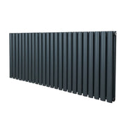 Radiatore a colonna ovale - 600 mm x 1440mm - Grigio Antracite