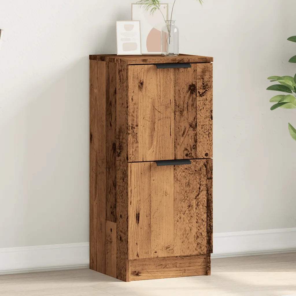 Credenza | Madia | Buffet da pranzo | Armadio da pranzo Legno Antico 30x30x70 cm in Legno Multistrato