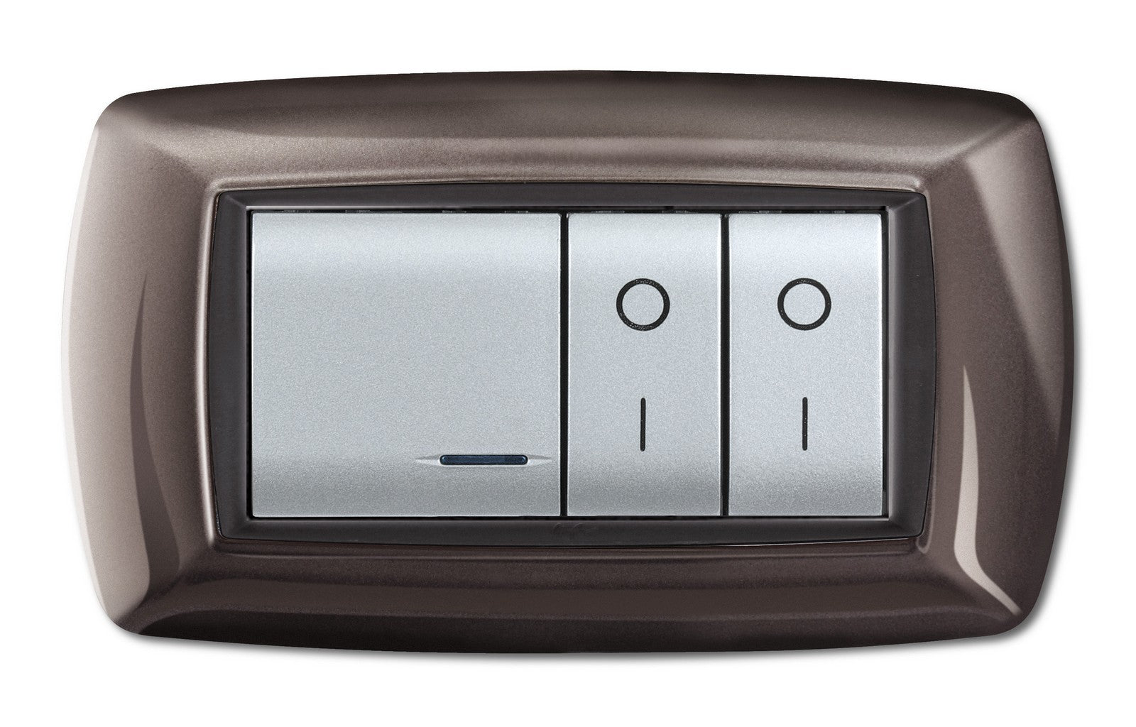 placca life mod. living plastica alluminio notte 4 posti cod:ferx.93695