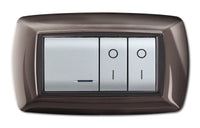 placca life mod. living plastica alluminio notte 4 posti cod:ferx.93695