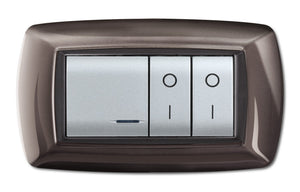 placca life mod. living plastica alluminio notte 4 posti cod:ferx.93695