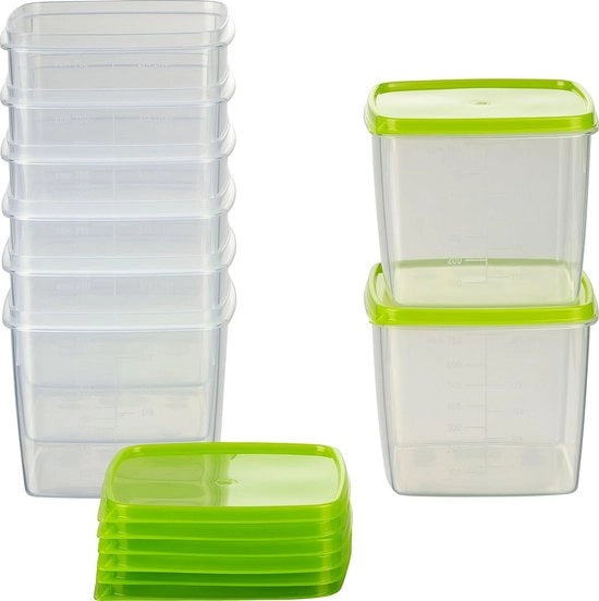 Set di 8 Cassetti a Scatola Quadrata 0,75L - Stivale e Eterno